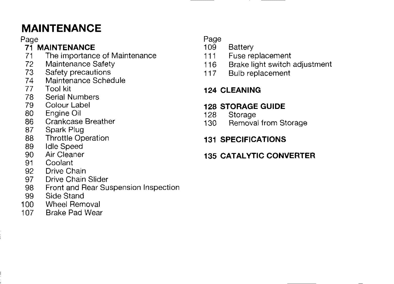 HONDA CBF1000 CBF1000A Owners Manual 2005 - STEEL WIRE BOUND - PROTECTIVE COVERS