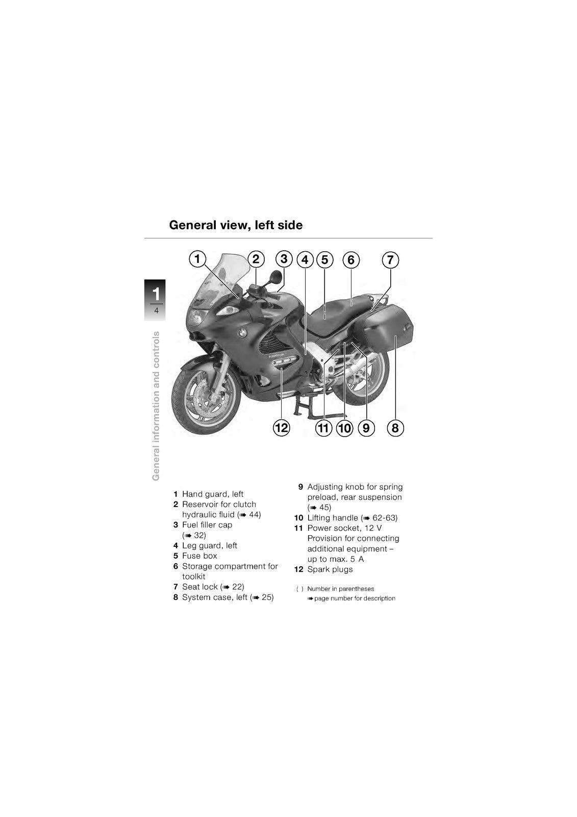 BMW K 1200 GT Motorcycle Riders Manual 2004 - STEEL WIRE BOUND - TOUGH COVERS