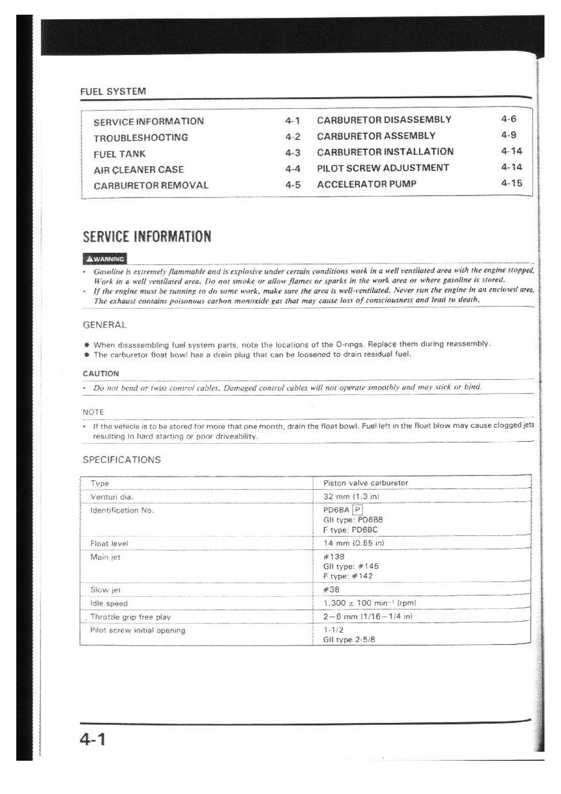 HONDA NX250 AX-1 Service & Operators Manual BUNDLE - WIRE BOUND - TOUGH COVERS
