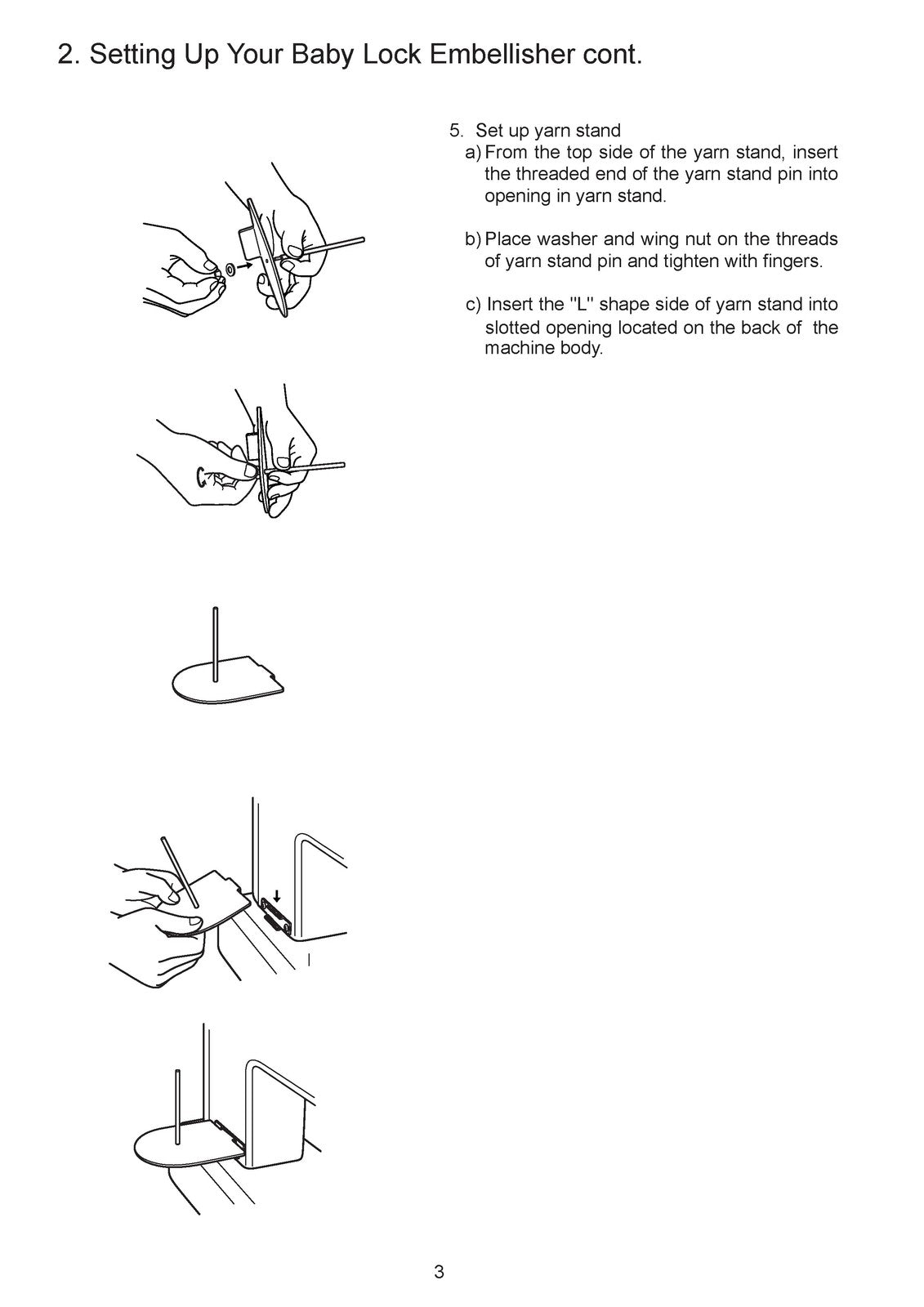 BABY LOCK Embellisher EMB12 Needle Felting Machine Instruction Manual - BOUND