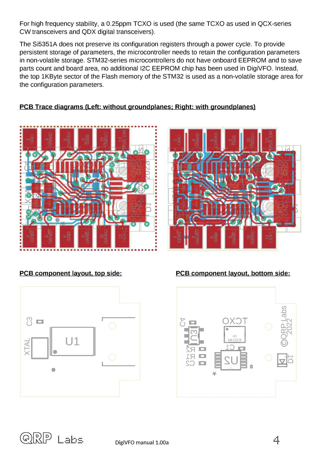 QRP LABS DigiVFO Miniature Digital VFO And BFO Manual - WIRE BOUND - COVERS