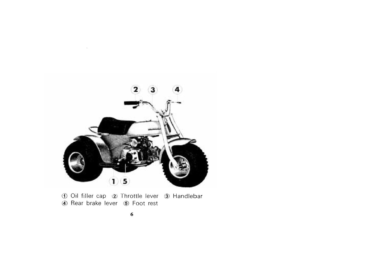 HONDA 1973 ATC70 All-Terrain Cycle Owners Manual - WIRE BOUND - TOUGH COVERS