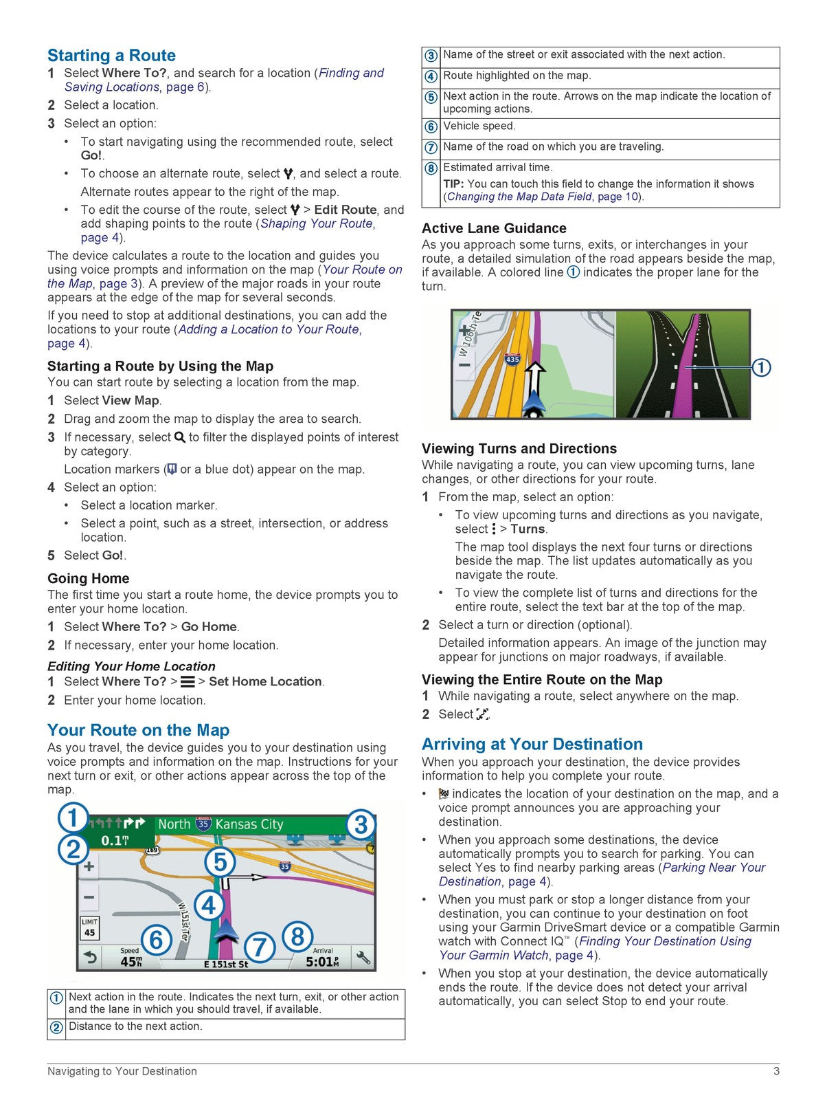 GARMIN DriveSmart 51 61 71 GPS Navigator Owners Manual 2017 - WIRE BOUND
