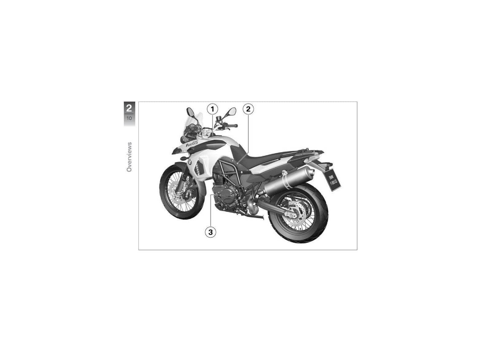 BMW F 800 GS Motorcycle Riders Manual - STEEL WIRE BOUND - PROTECTIVE COVERS