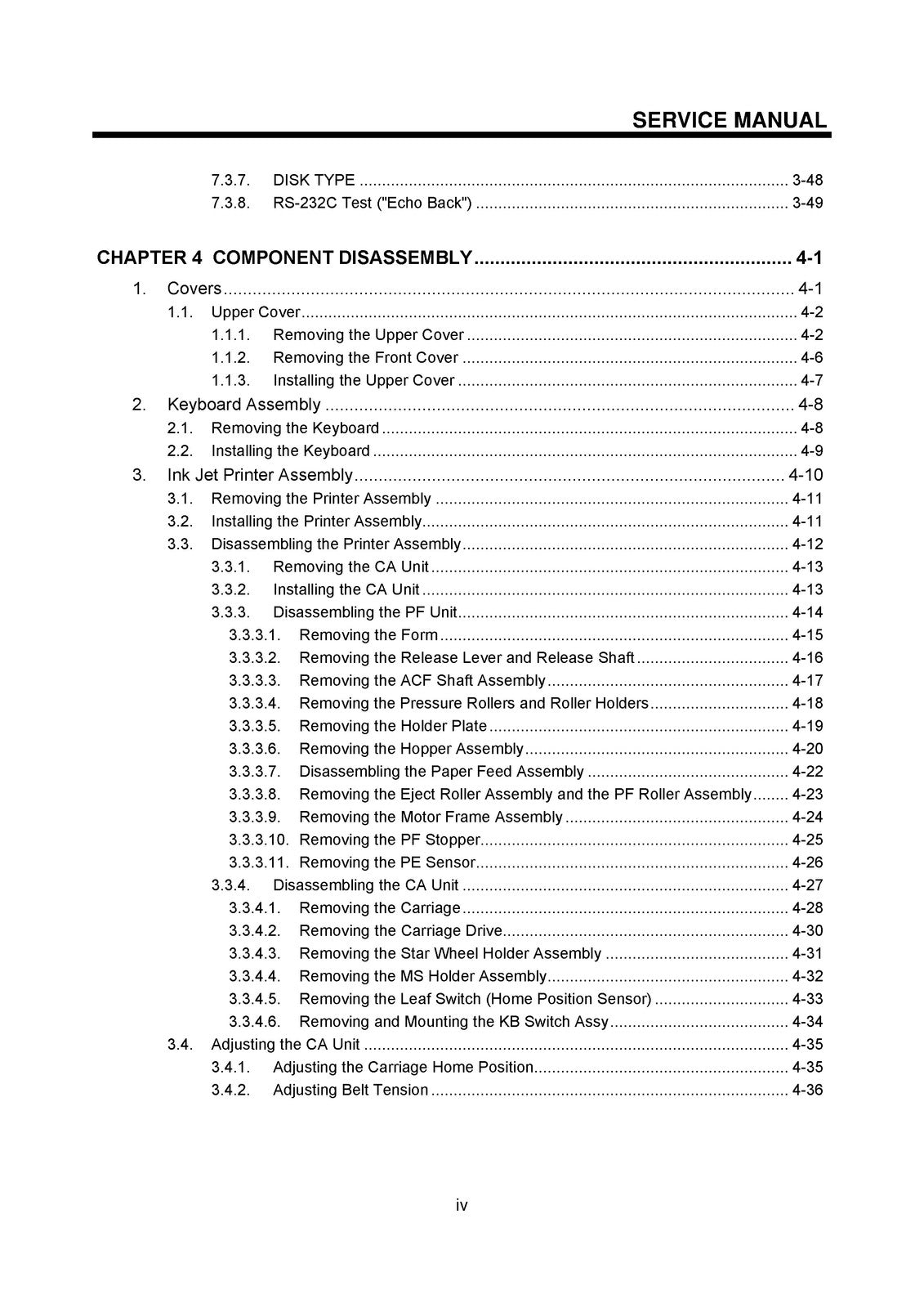 BROTHER DP-525CJ 530CJ 540CJ 550CJ LW-800ic 810ic  More Service Manual - BOUND