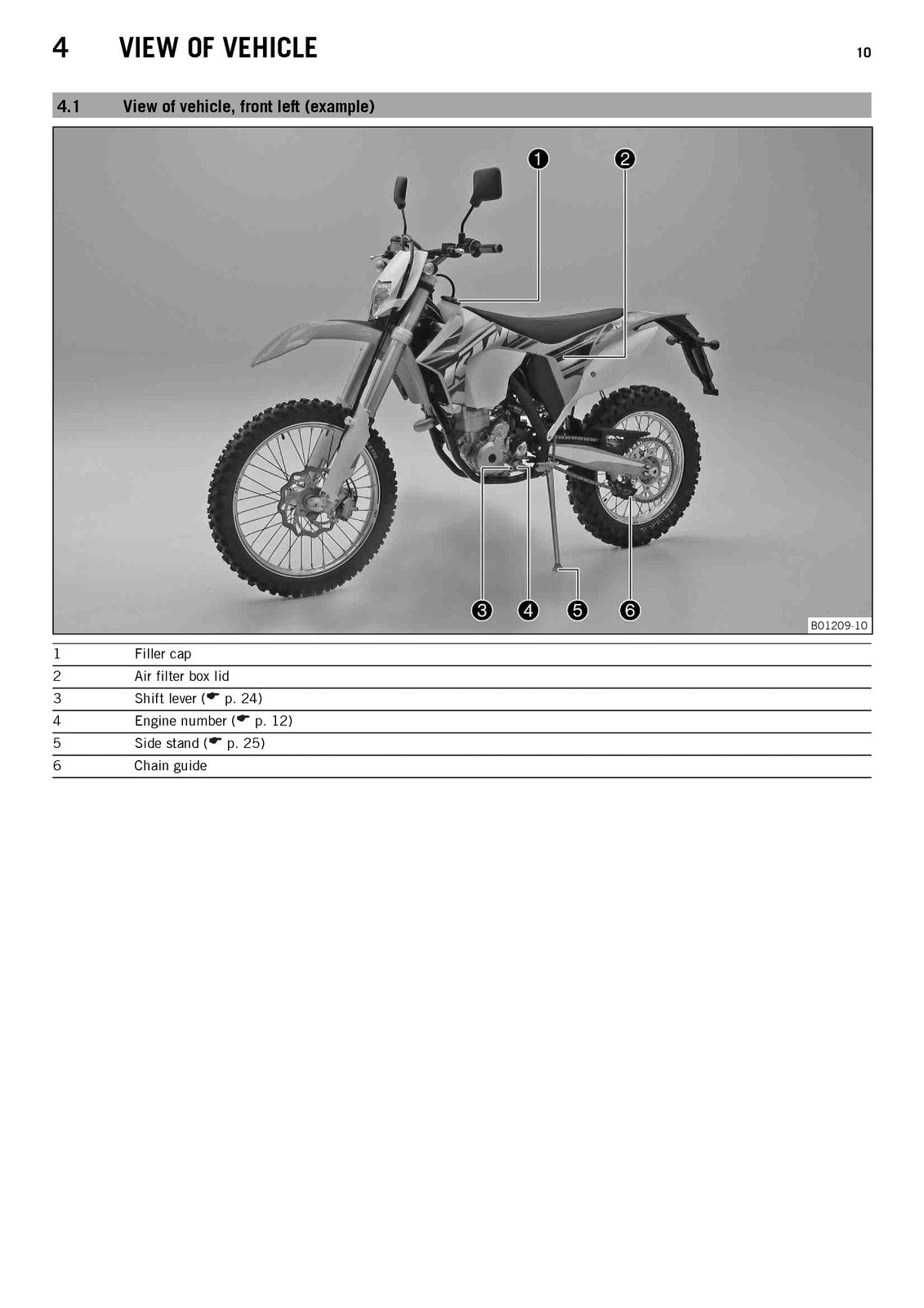 KTM 350 EXC-F EU AUS SIX DAYS XCF-W USA Owners Manual 2013 - WIRE BOUND - COVERS