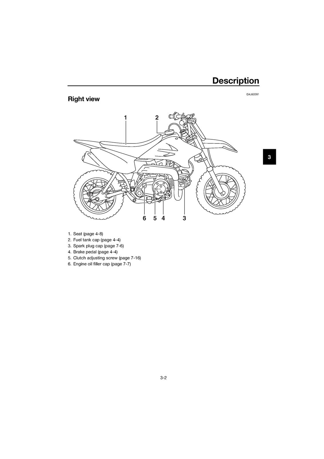 YAMAHA TT-R50E TT-R50ER Motorcycle Owners Manual 2023 - WIRE BOUND - COVERS