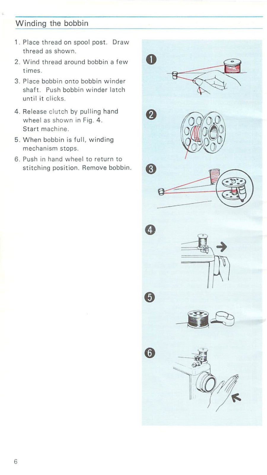 FRISTER ROSSMANN 900 902 904 Sewing Machine Instruction Manual - WIRE BOUND