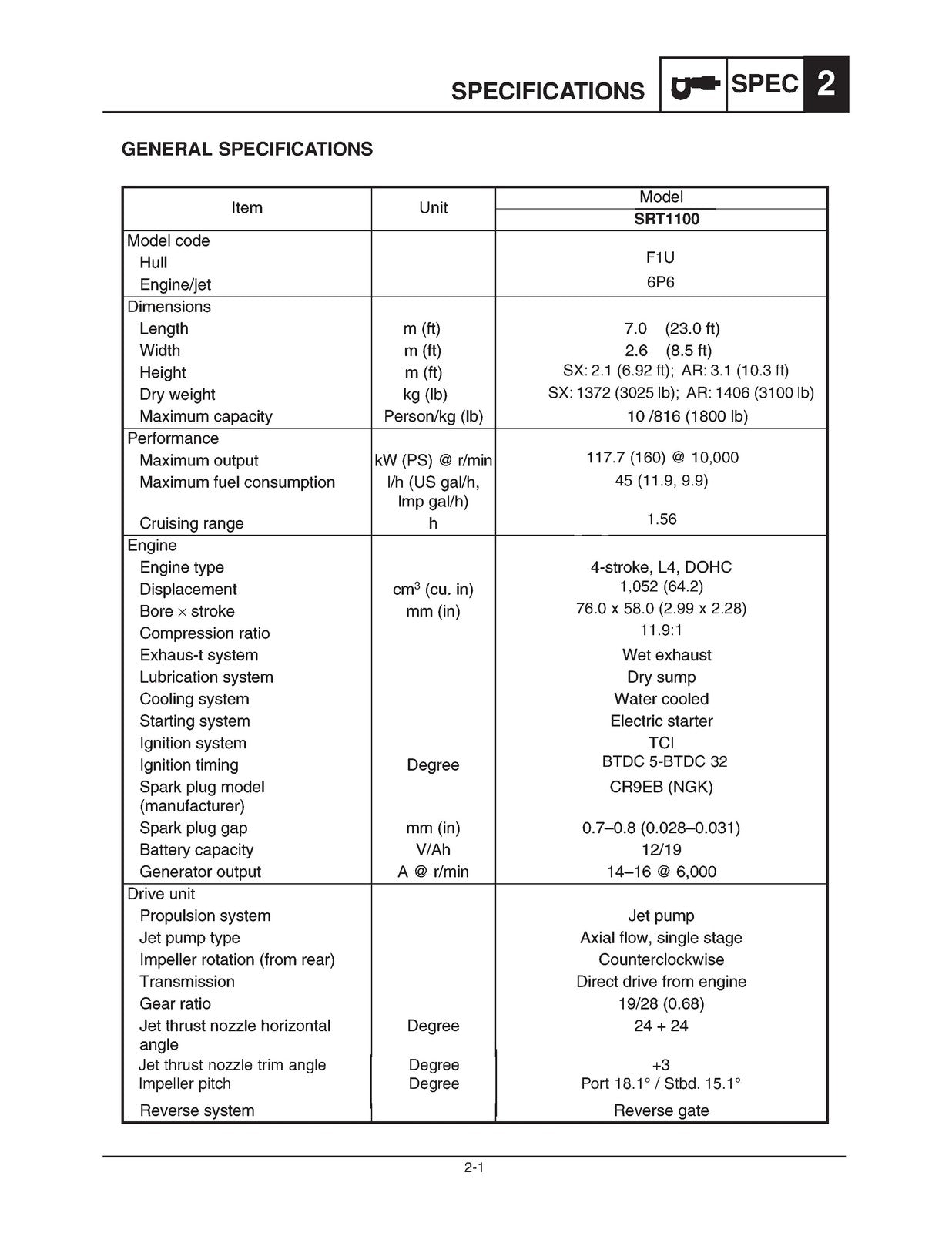 YAMAHA AR230 SX230 High Output Engine Service Manual - WIRE BOUND - TOUGH COVERS