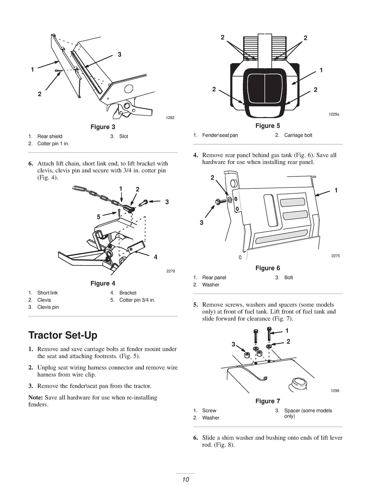 TORO 36 Tiller Wheel Horse Lawn Garden Tractor Attachment Operators Manual