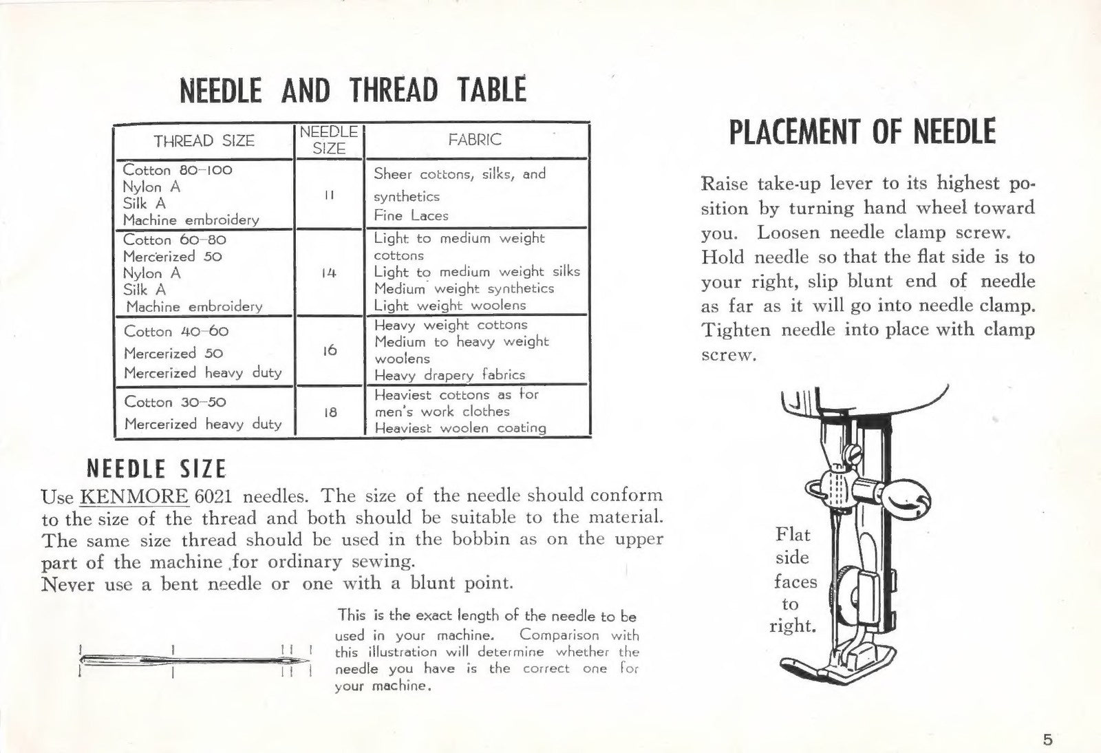 KENMORE Model 29 Sewing Machine Instruction Manual - WIRE BOUND - TOUGH COVERS
