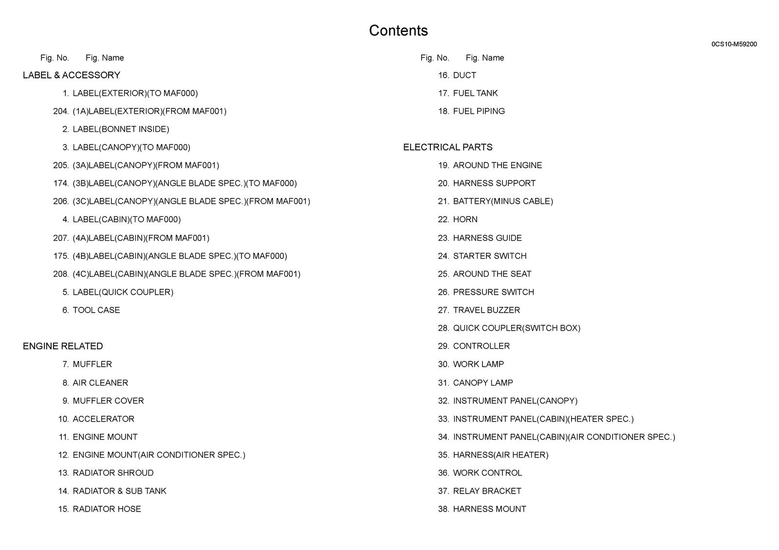 YANMAR ViO45-6A Excavator Parts Catalog Manual 2017 - WIRE BOUND - TOUGH COVERS