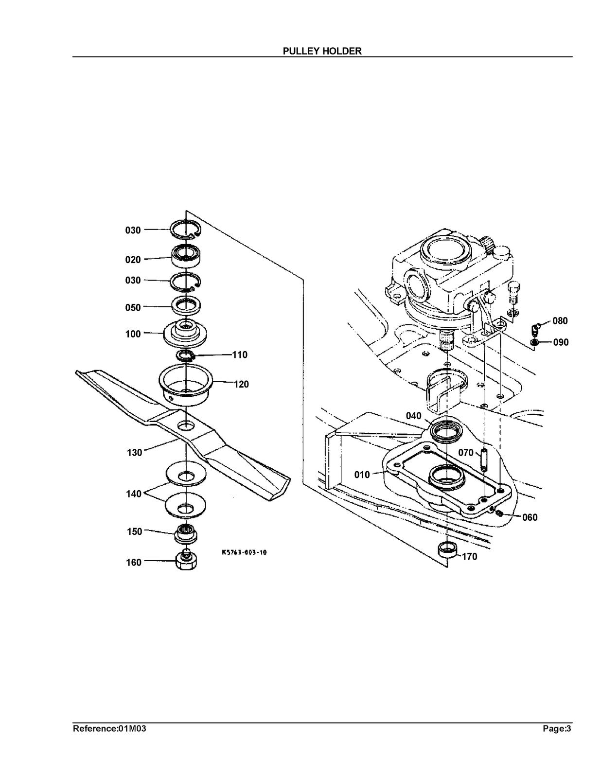KUBOTA RCK60-24B Parts List Parts Manual - STEEL WIRE BOUND - PROTECTIVE COVERS