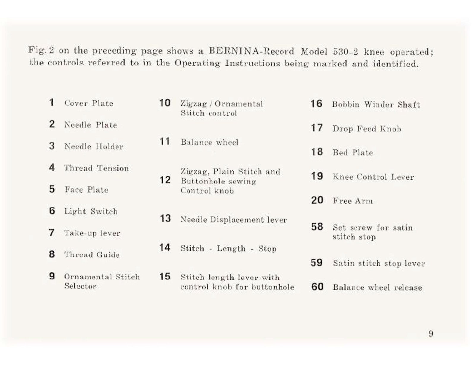 BERNINA 530 Record 531 532 534 544 User Manual - STEEL WIRE BOUND - TOUGH COVERS