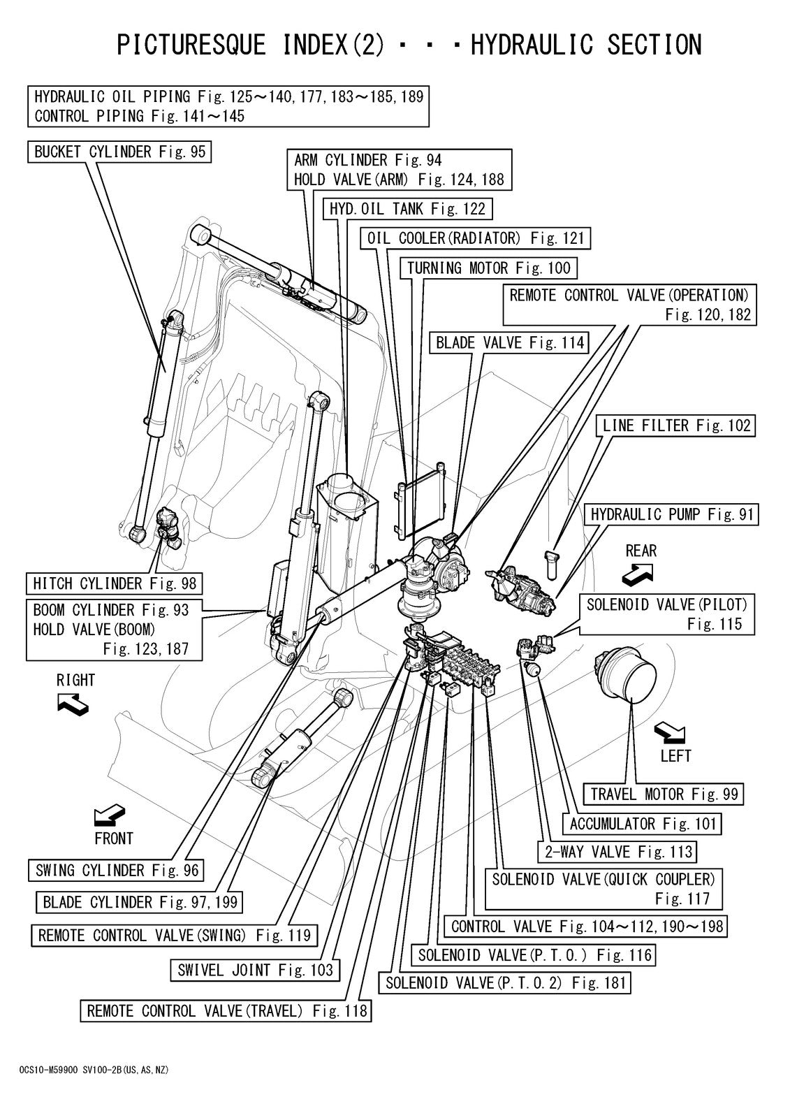 YANMAR SV100-2B Excavator Parts Catalog Manual 2017 - WIRE BOUND - TOUGH COVERS
