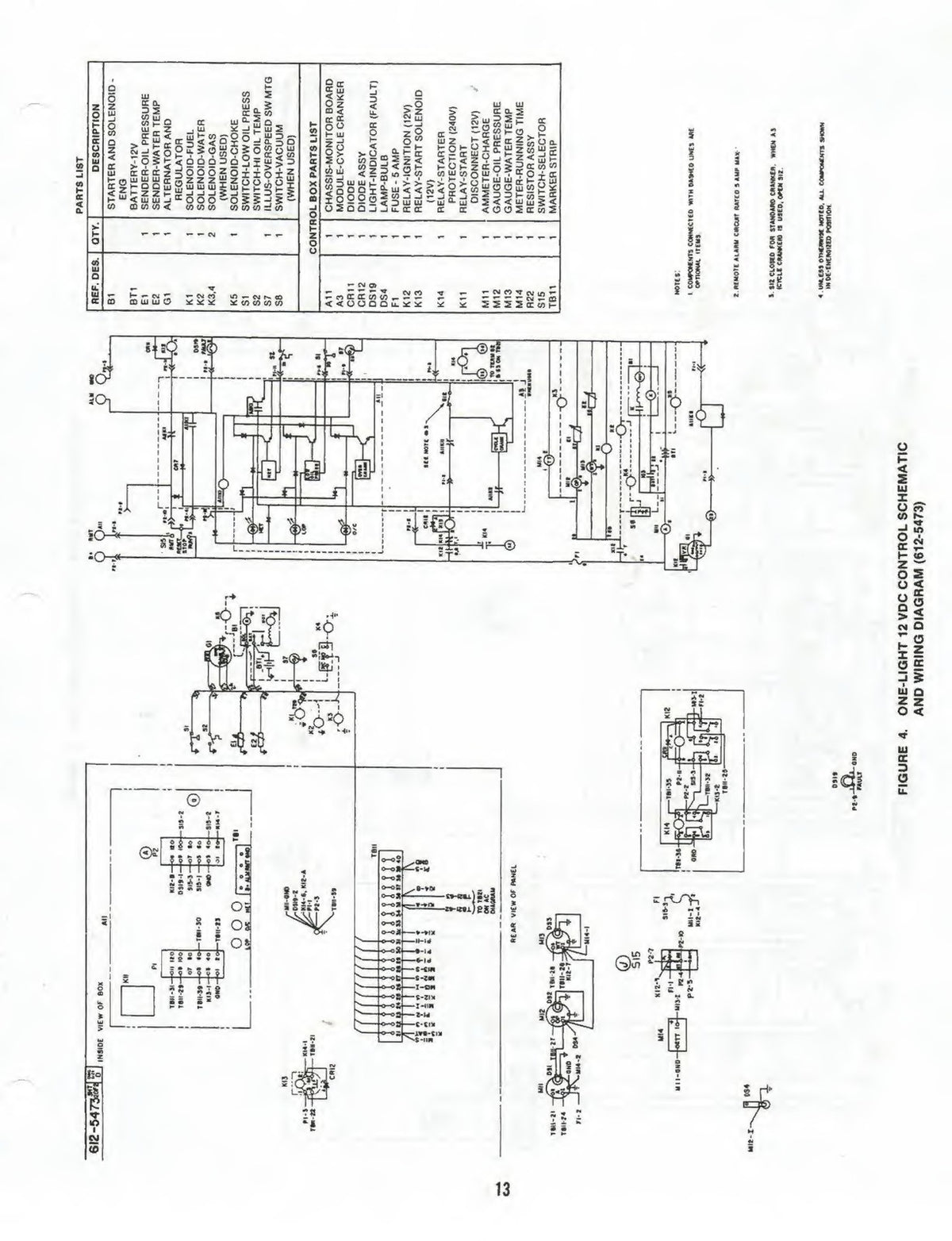ONAN YD 30 kW Generator DC Controls Service Manual Supplement - WIRE BOUND