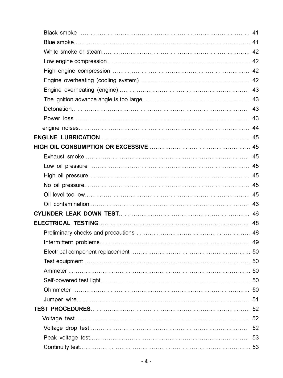 HISUN HS1000 UTV Service Manual - BOUND - COVERS - XL FOLDOUT PAGES