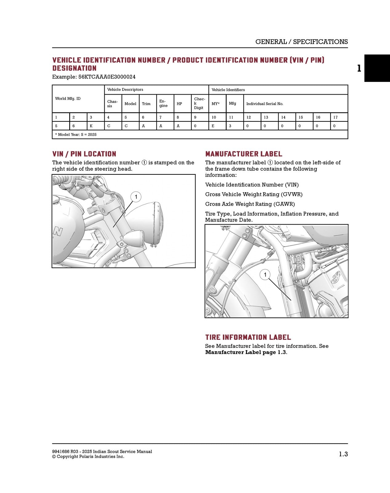 INDIAN Scout Motorcycle Service Manual 2025 - STEEL WIRE BOUND - TOUGH COVERS