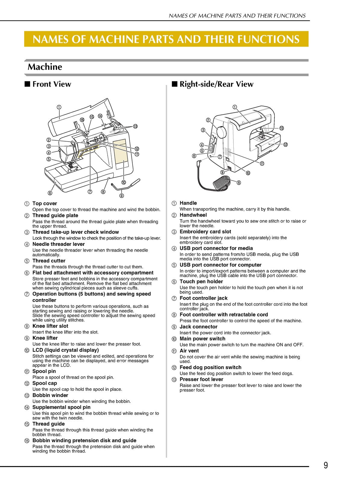 BABY LOCK Ellageo Plus BLL2 Sewing Machine Instruction Manual - WIRE BOUND