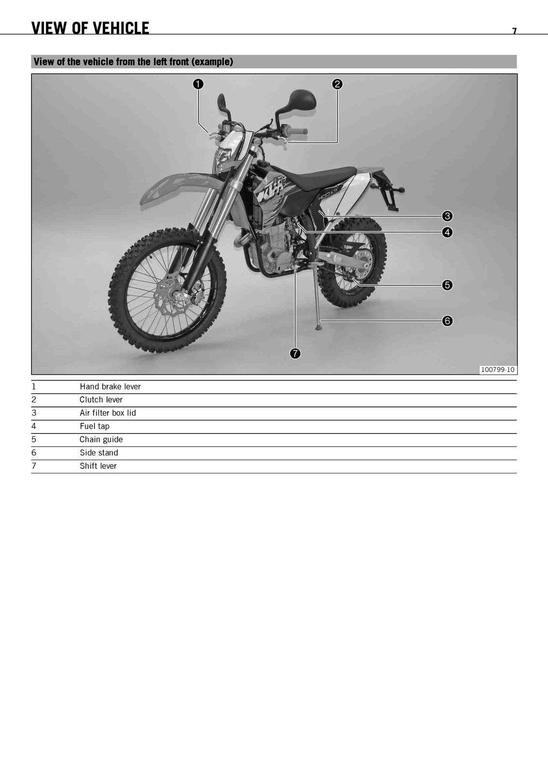 KTM 400 450 530 EXC XC-W Motorcycles Owners Manual 2010 - WIRE BOUND - COVERS
