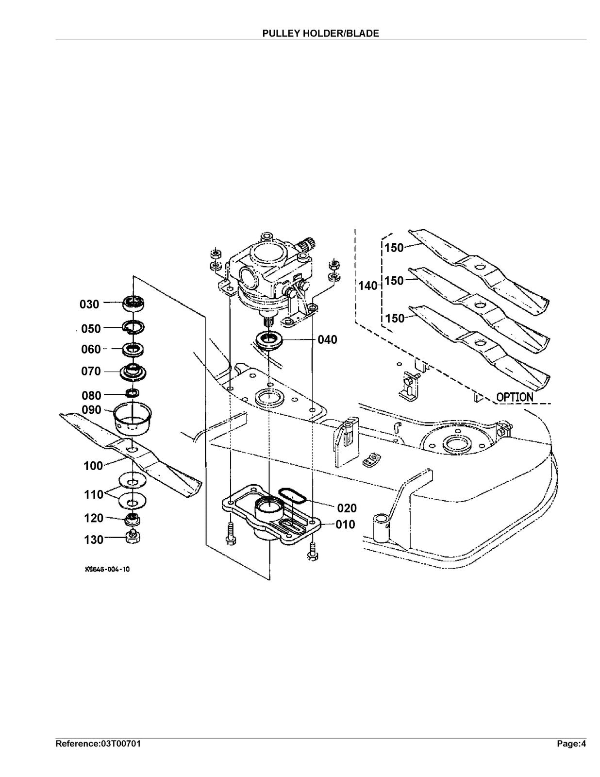 KUBOTA RCK60-28Z Parts Manual - STEEL WIRE BOUND - PROTECTIVE COVERS