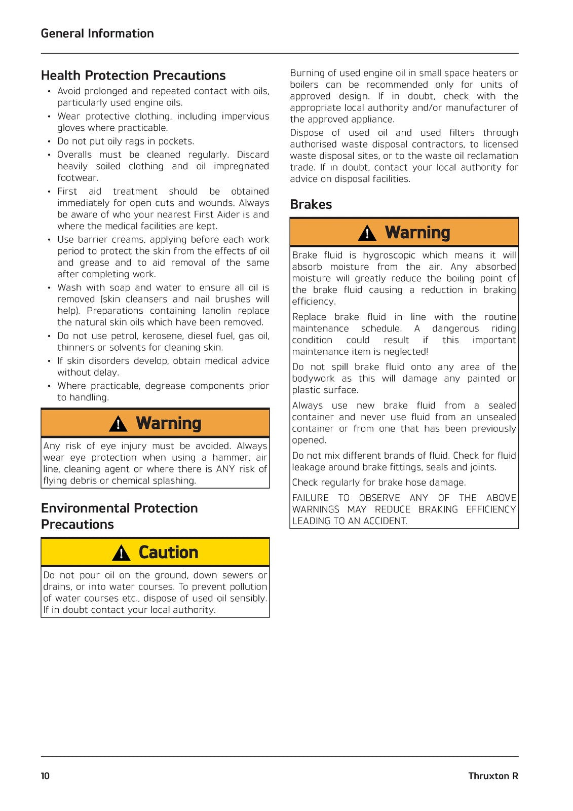 TRIUMPH Thruxton R Motorcycle Service Manual - BOUND - COVERS - XL FOLDOUT PAGES