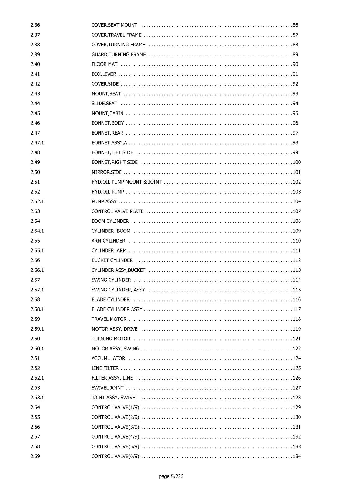 YANMAR ViO80-1A Excavator Parts Catalog Manual 2013 - WIRE BOUND - TOUGH COVERS