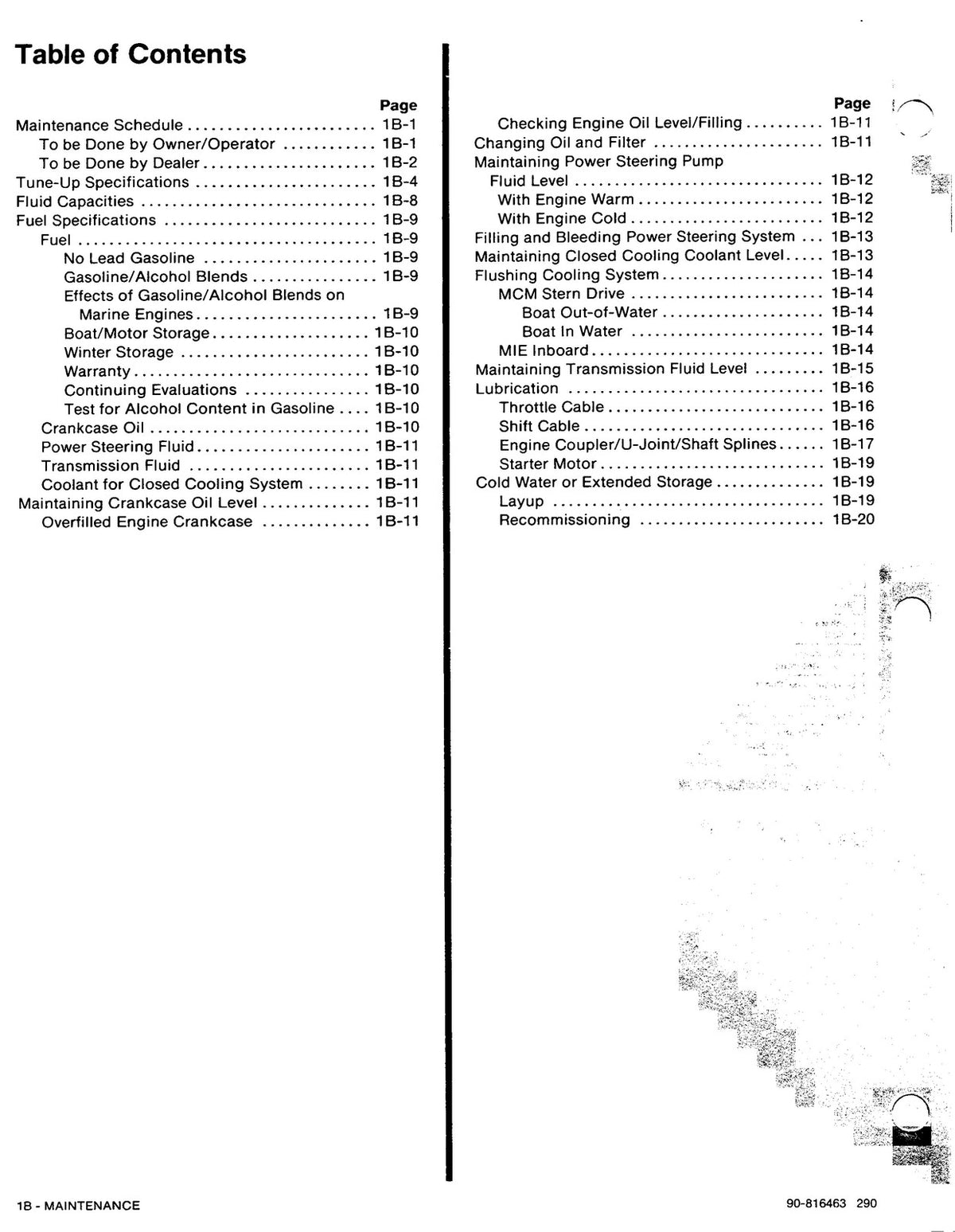 MERCURY MERCRUISER V-8 50L 57L 74L 82L 350 454 502 Service Manual 1992