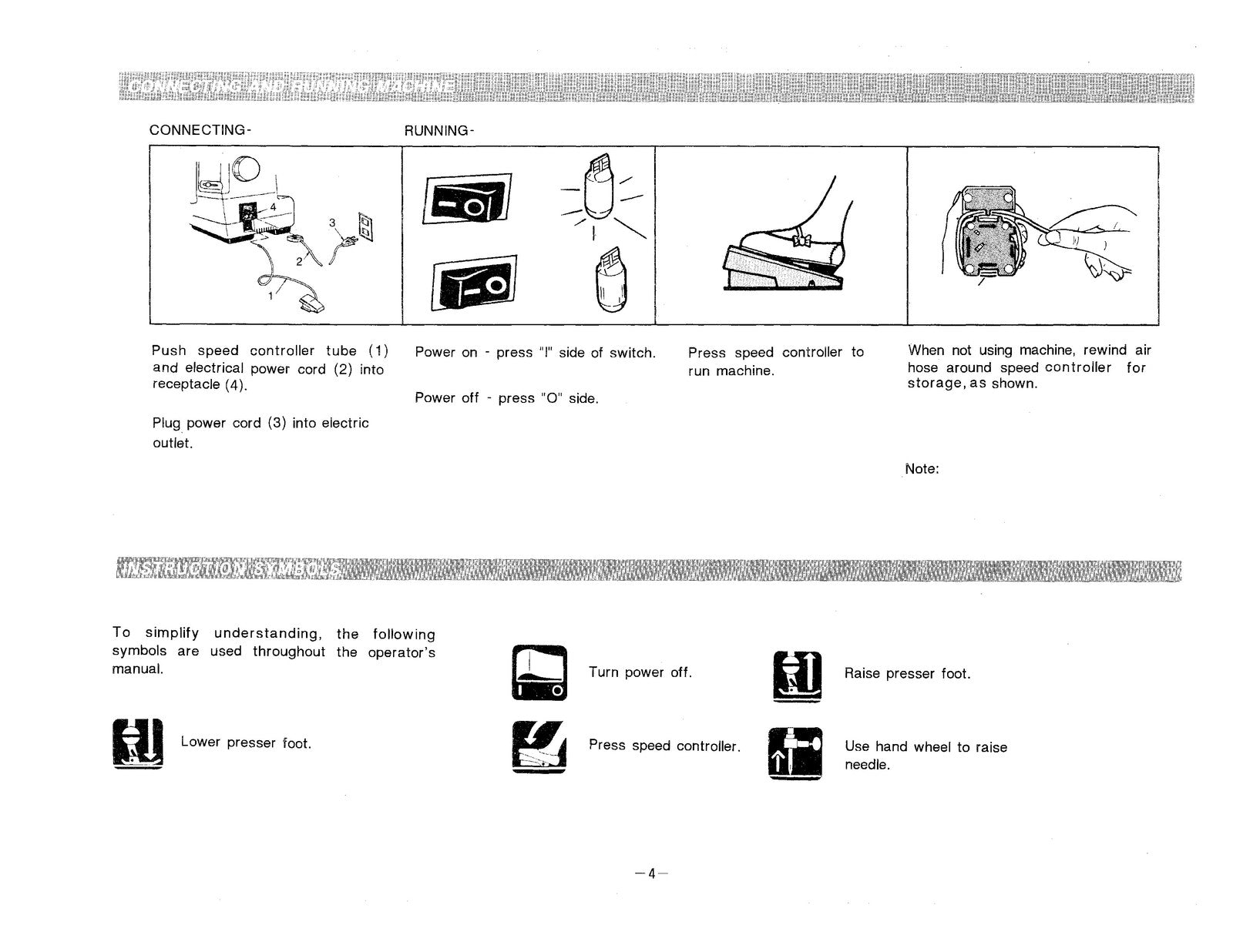 SINGER 9224 9217 Sewing Machine Instruction Manual - WIRE BOUND - TOUGH COVERS