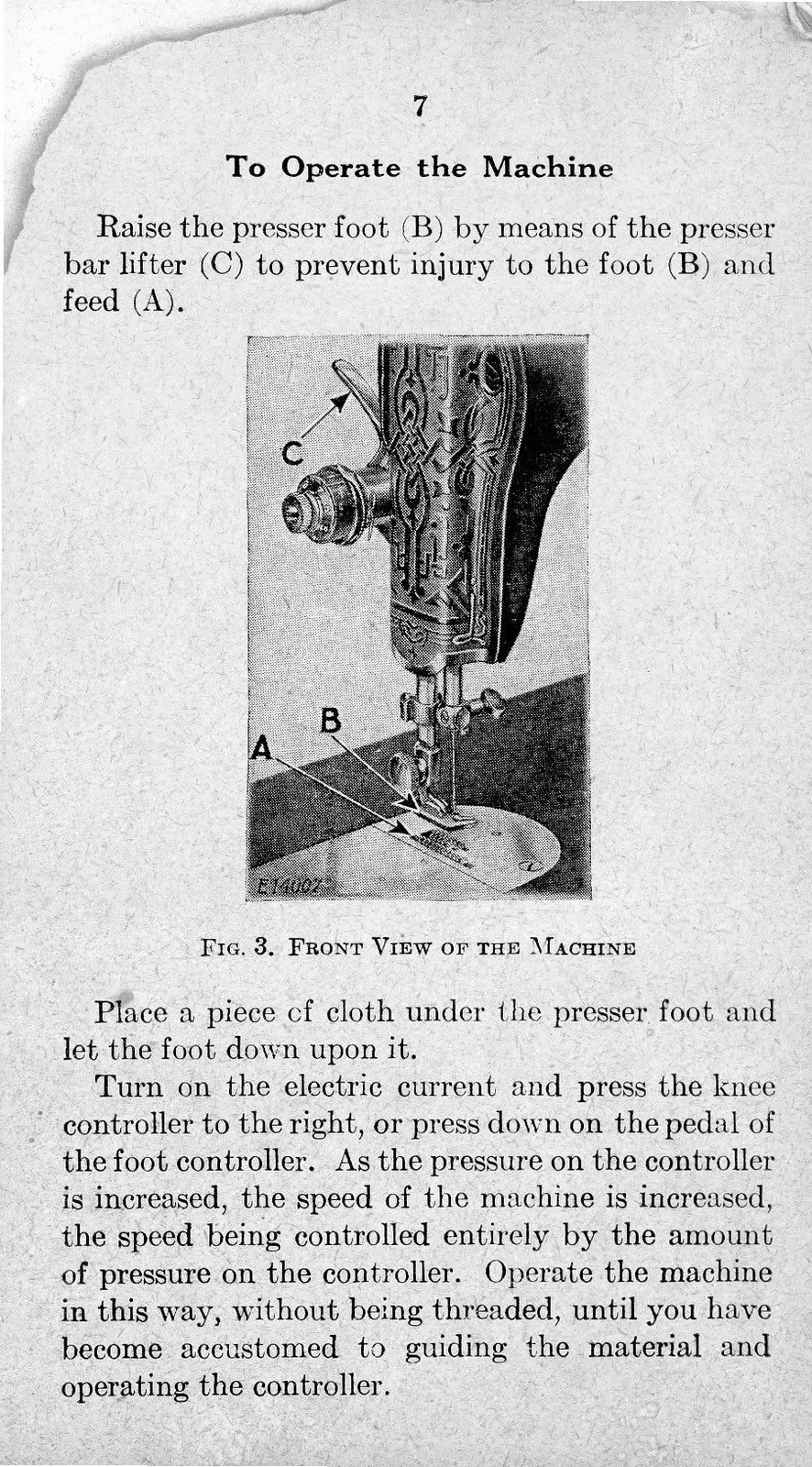 SINGER 15-90 Sewing Machine Instruction Manual - WIRE BOUND - PROTECTIVE COVERS