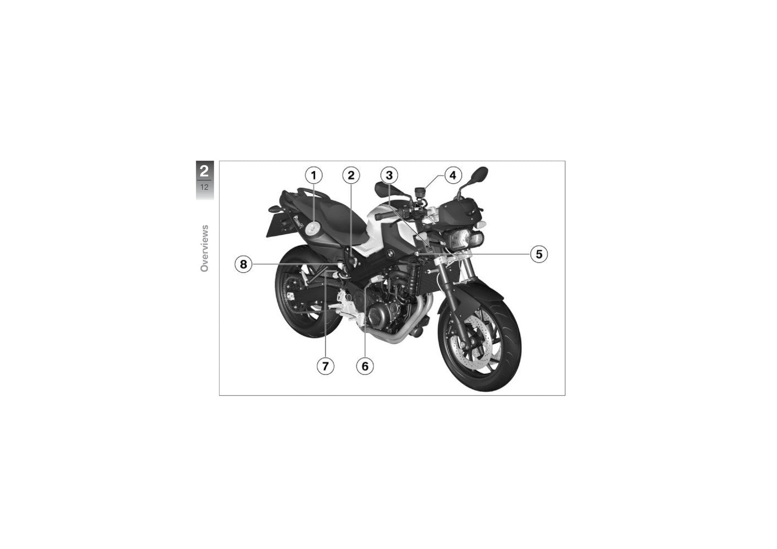 BMW F 800 R Motorcycle Riders Manual 2010 - STEEL WIRE BOUND - PROTECTIVE COVERS