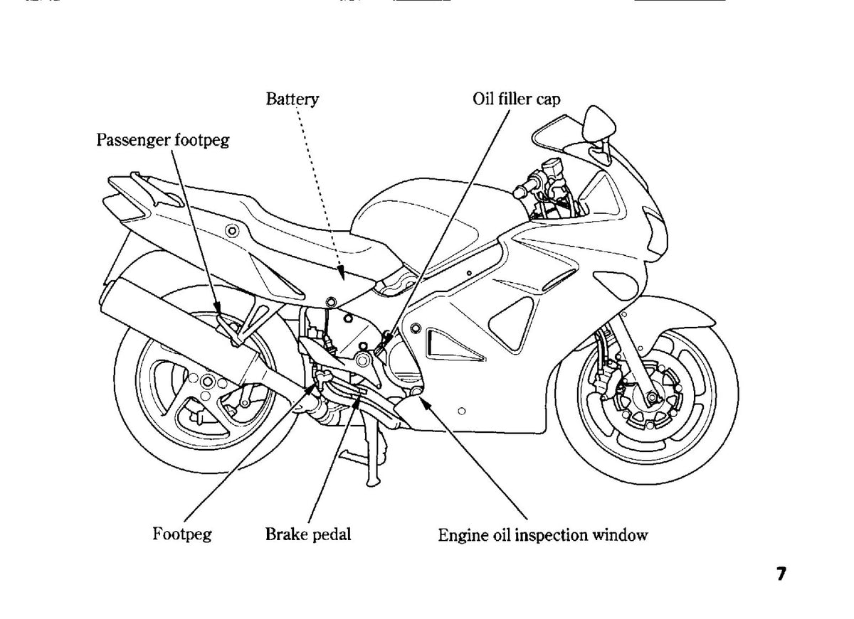 HONDA VFR800R Owners Manual 1998 - BOUND - COVERS - XL FOLDOUT PAGES