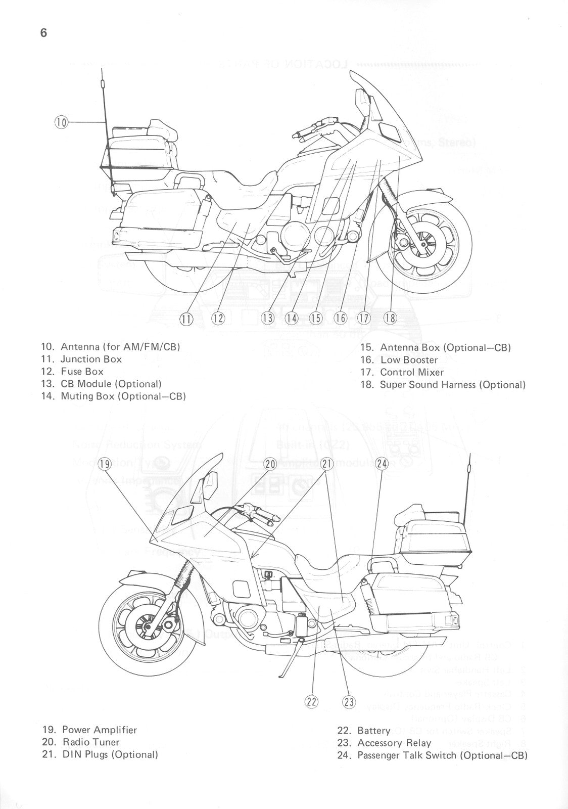 KAWASAKI Voyager Audio Systems Operators Manual 1984 - WIRE BOUND - TOUGH COVERS