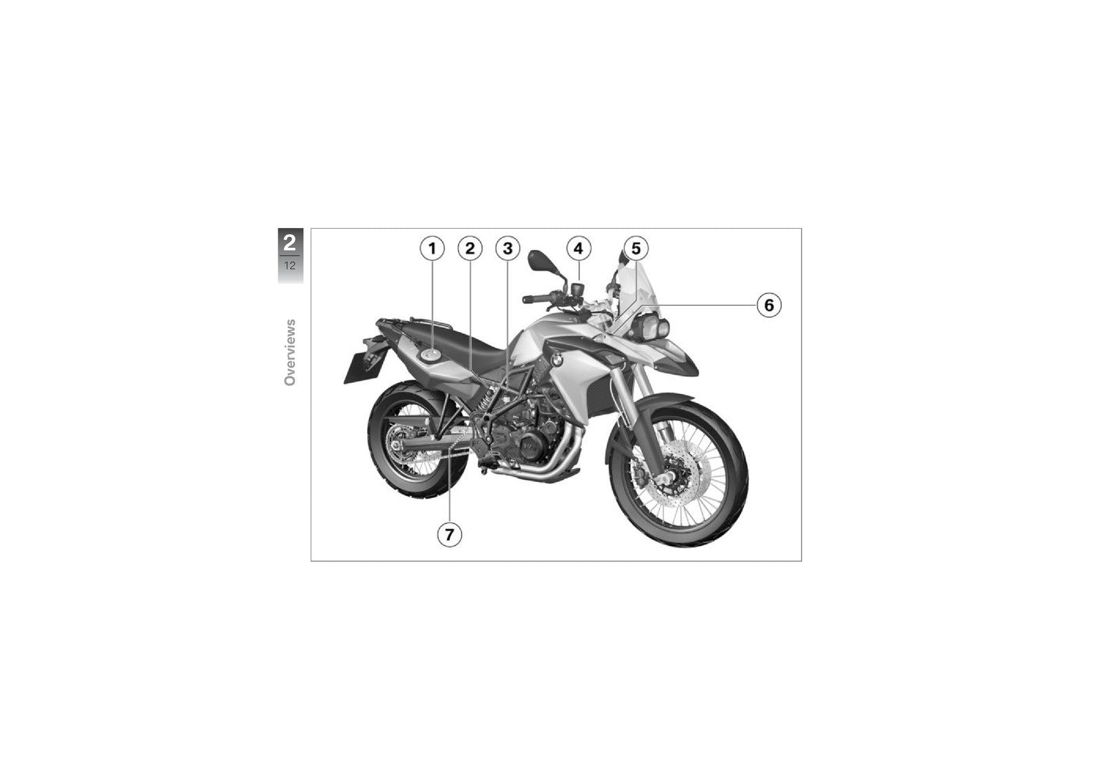 BMW F 800 GS Motorcycle Riders Manual US Model 2012 - WIRE BOUND - TOUGH COVERS