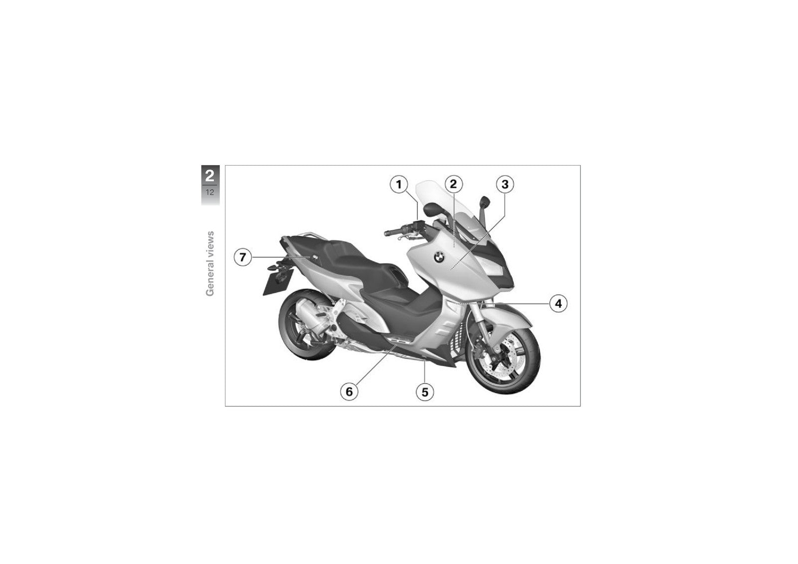 BMW C600 Sport Maxi-Scooter Riders Manual EU Model - WIRE BOUND - TOUGH COVERS