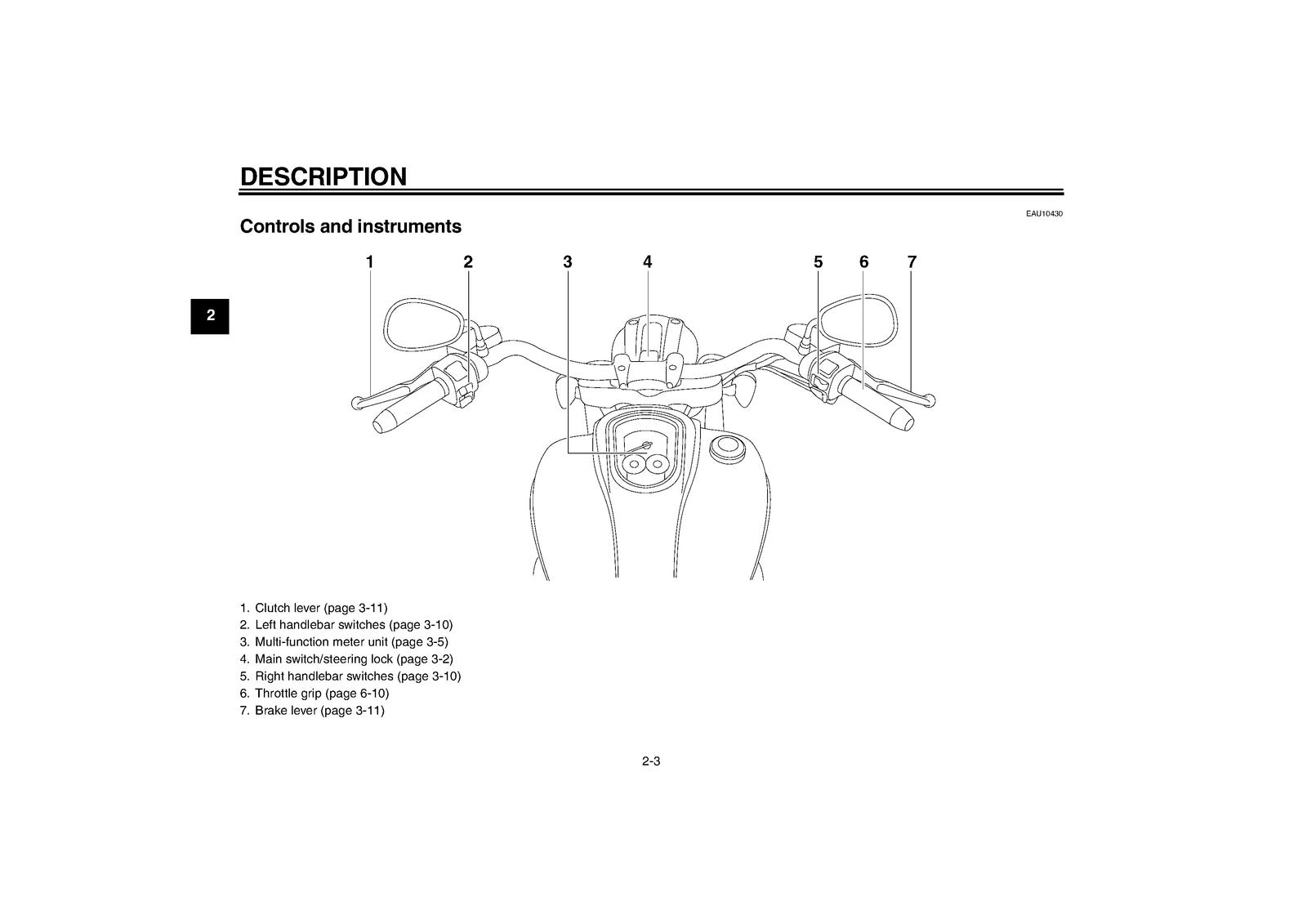 YAMAHA XV1900A Motorcycle Owners Manual 2006 - STEEL WIRE BOUND - TOUGH COVERS