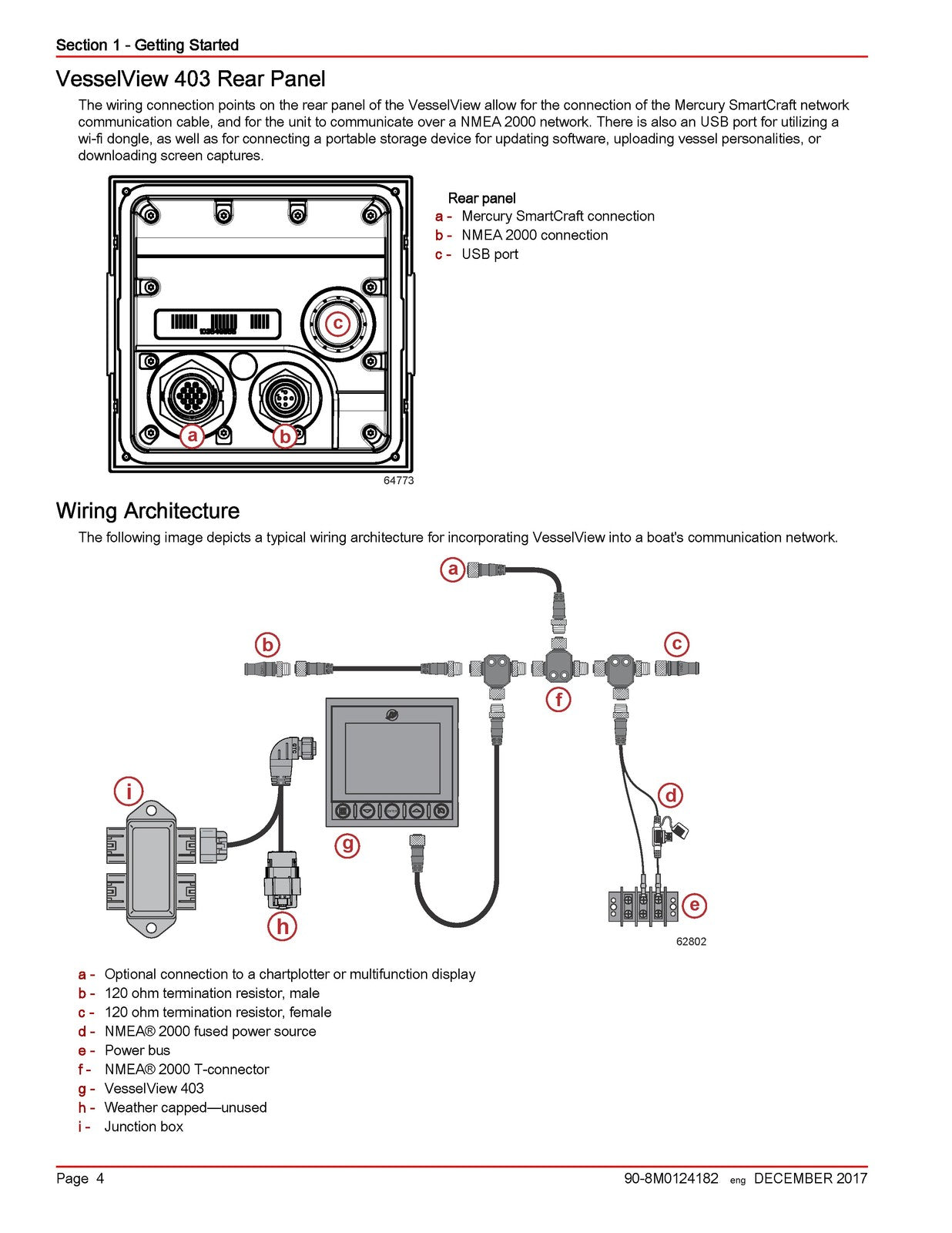 MERCURY VesselView 403 Operation Manual - STEEL WIRE BOUND - PROTECTIVE COVERS