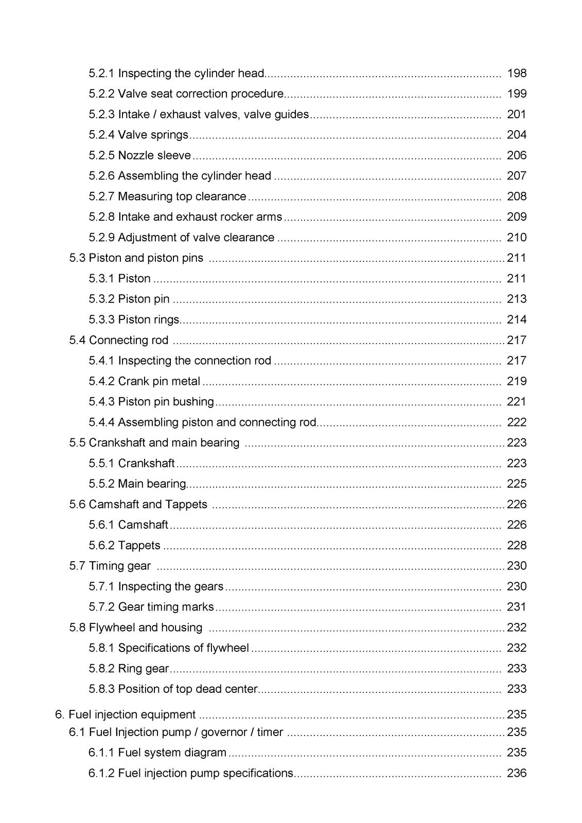YANMAR Marine Engine 6LY3-ETP 6LY3-STP 6LY3-UTP Workshop Service Manual