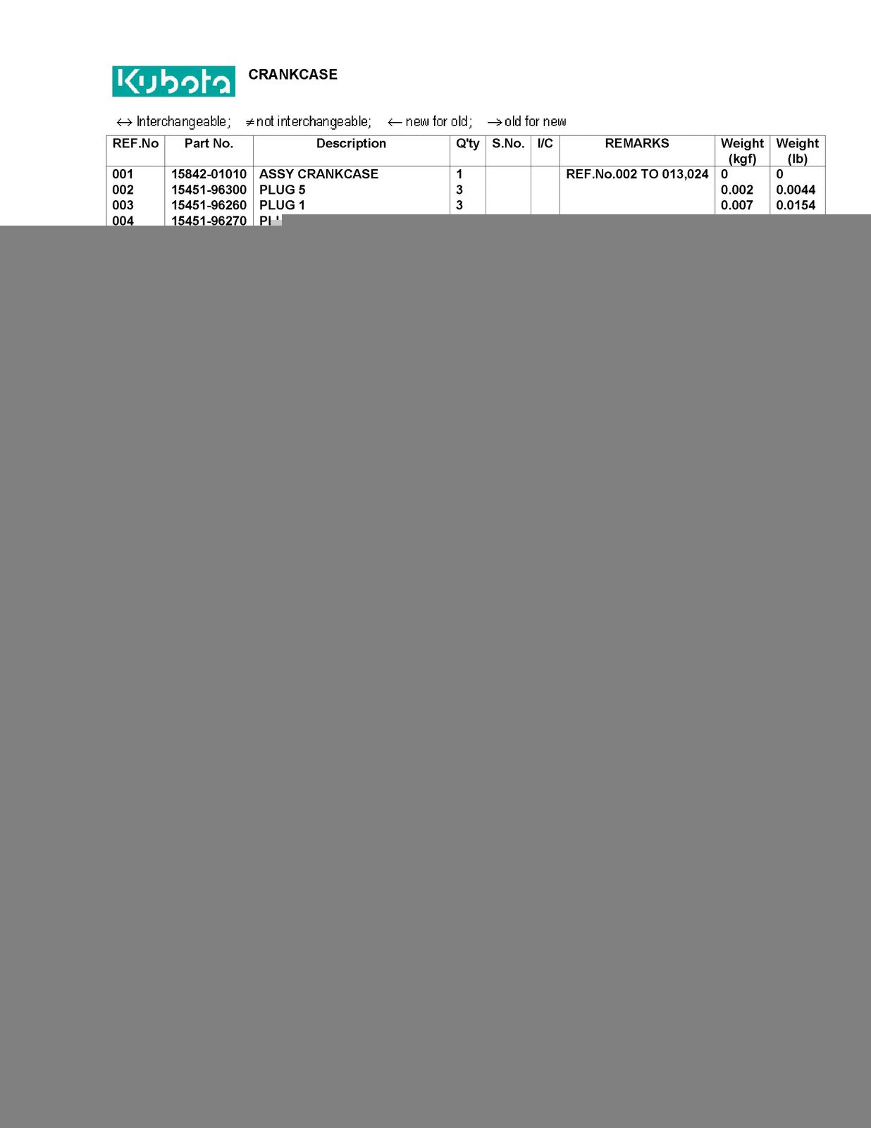 KUBOTA G3200 Parts Manual - STEEL WIRE BOUND - PROTECTIVE COVERS