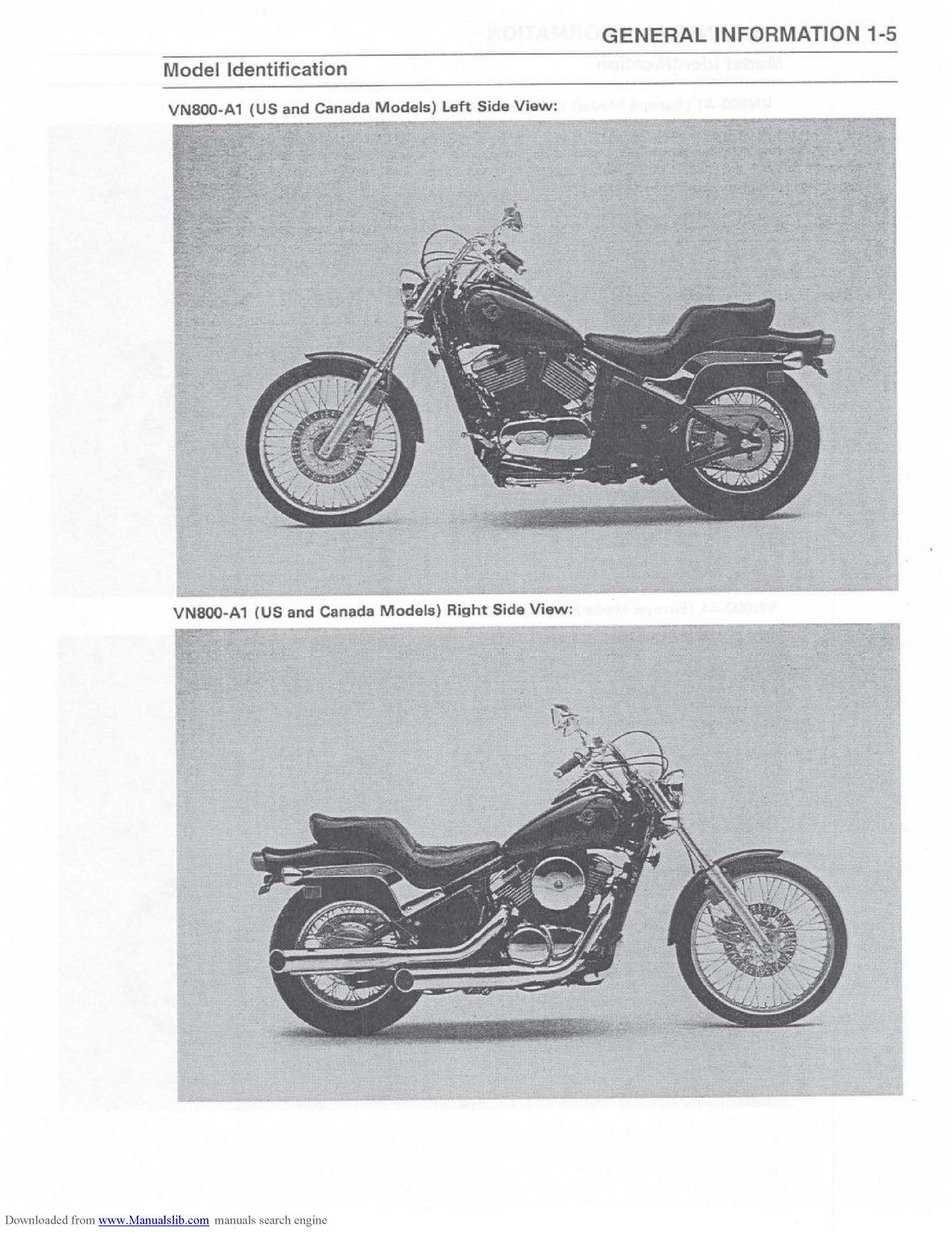 KAWASAKI Vulcan VN800A Service Manual 2001 - STEEL WIRE BOUND - TOUGH COVERS