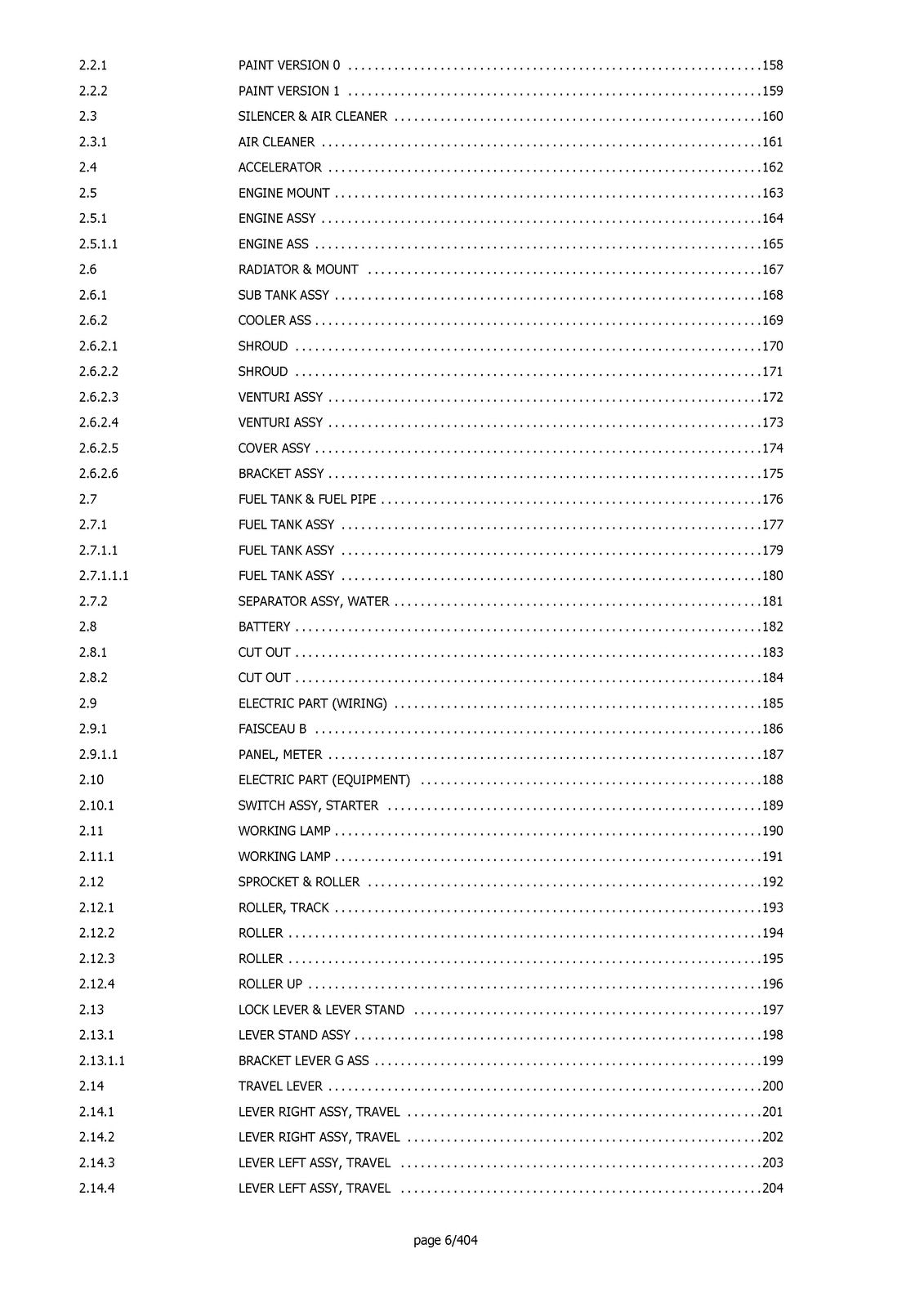 YANMAR ViO33U Mini Excavator Parts Catalog Manual 2016 - WIRE BOUND - COVERS