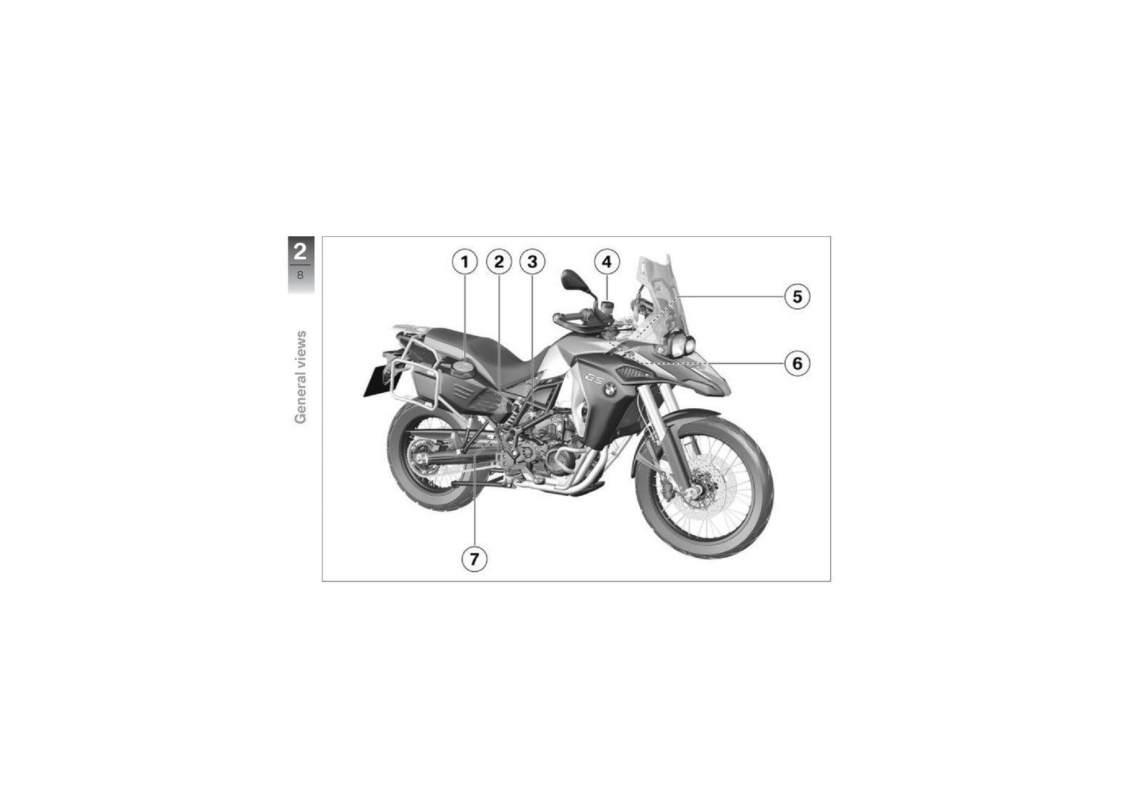 BMW F 800 GS Adventure Motorcycle Riders Manual 2013 - WIRE BOUND - TOUGH COVERS