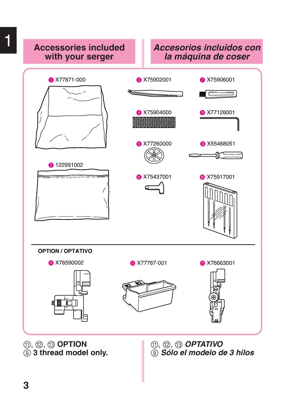 SINGER 940D 925D 925 915D 915 Compact Overlock Machine Instruction Manual