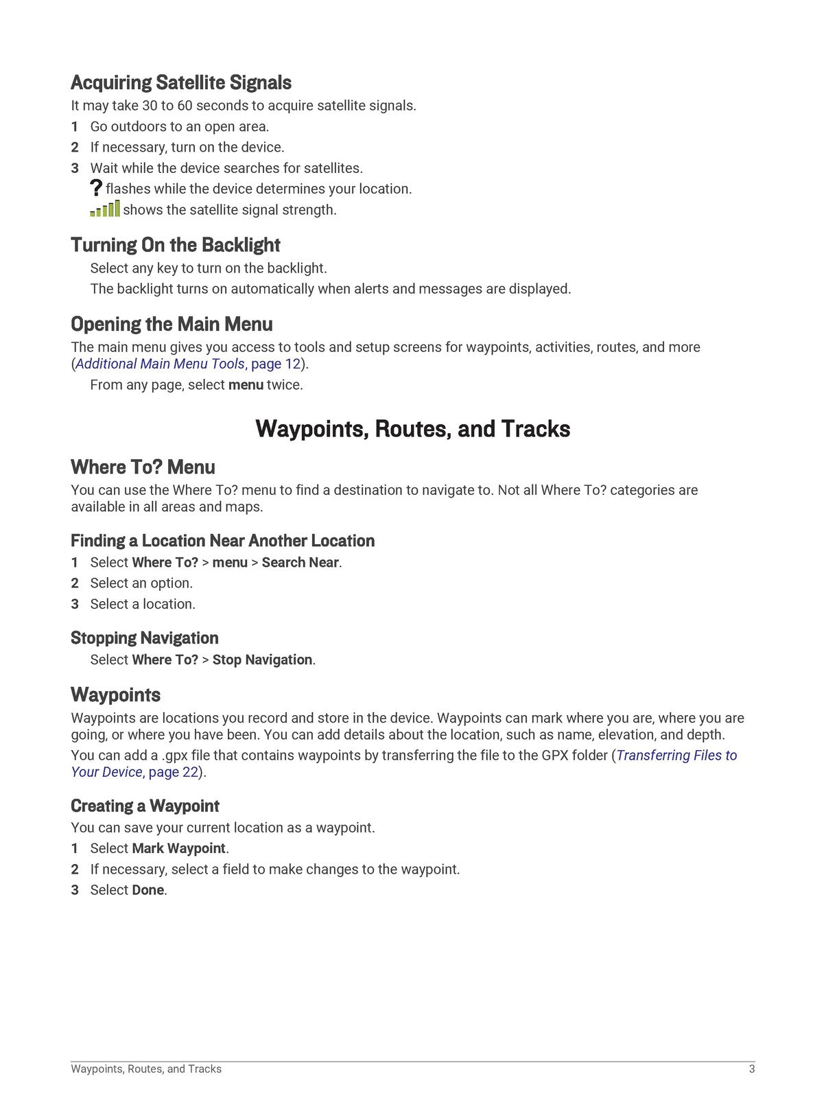 GARMIN eTrex 10 20 20x 30 30x Owners Manual 2020 - WIRE BOUND - TOUGH COVERS