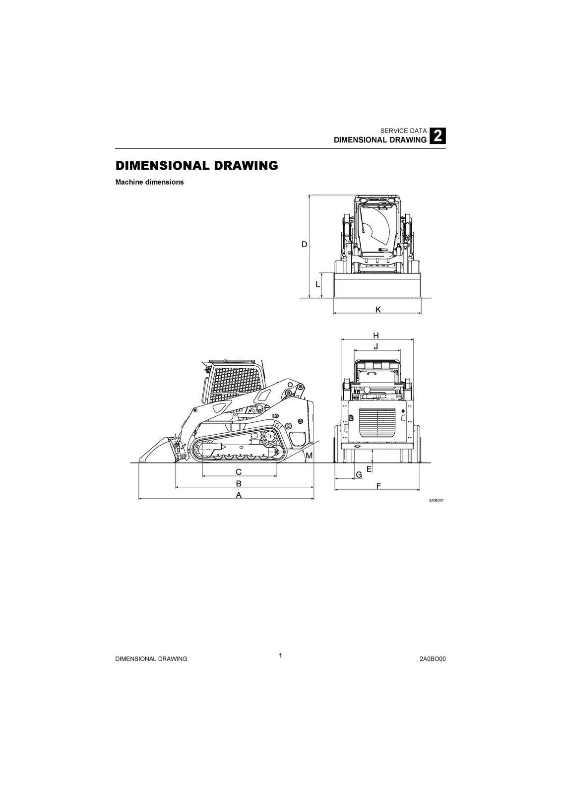 TAKEUCHI TL12V Track Loader Workshop Manual SN 412000006 Up, FOLDOUTS