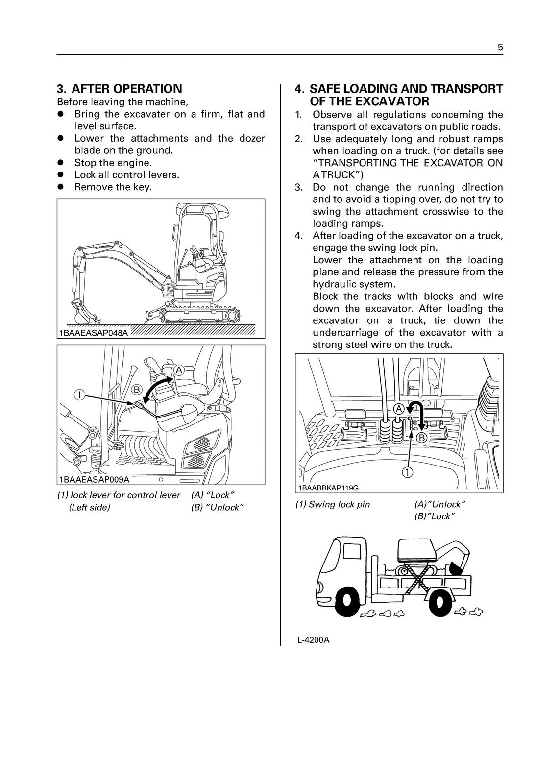 KUBOTA U17 U17-3 EXCAVATOR OPERATORS & SERVICE MANUAL BUNDLE - WIRE BOUND