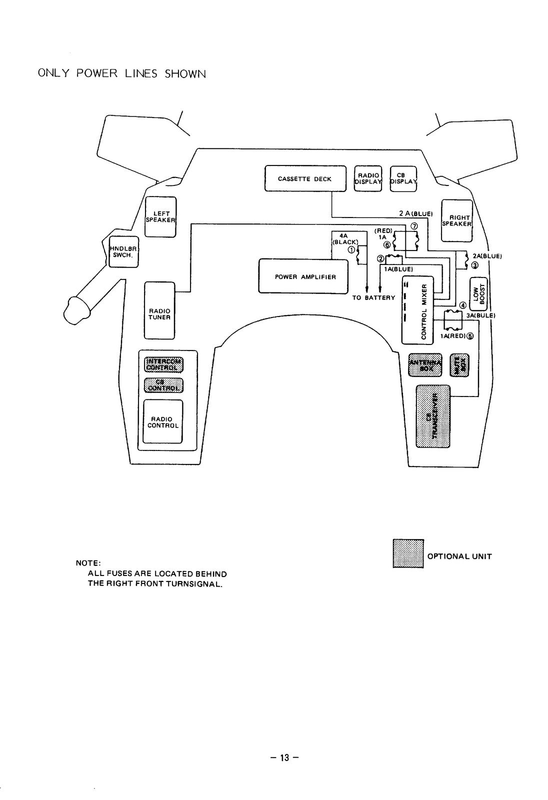 KAWASAKI Voyager Audio Systems Troubleshooting Manual 2 - WIRE BOUND - COVERS