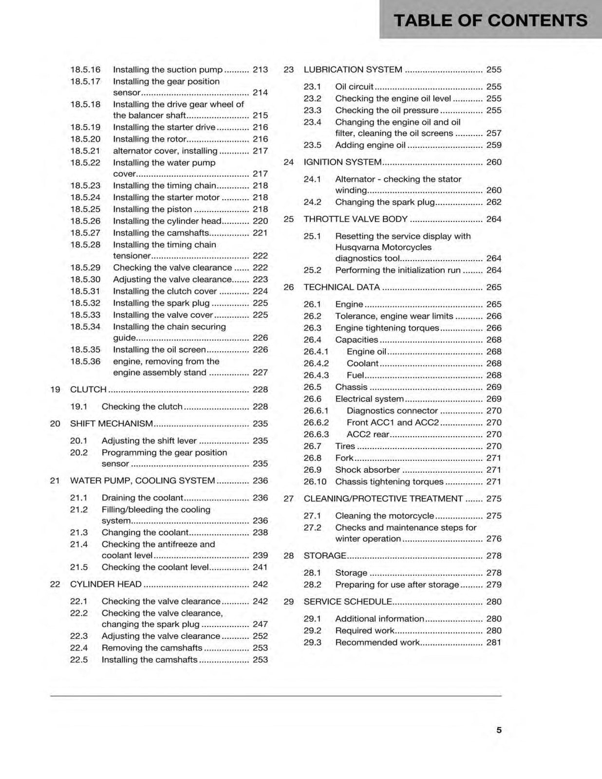 HUSQVARNA Vitpilen 401 Repair Manual 2018 - STEEL WIRE BOUND - PROTECTIVE COVERS