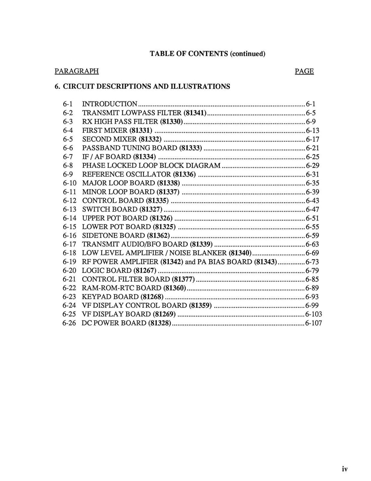 TEN TEC Paragon Model 585 All Band HF Receiver Owners Manual, FOLDOUTS