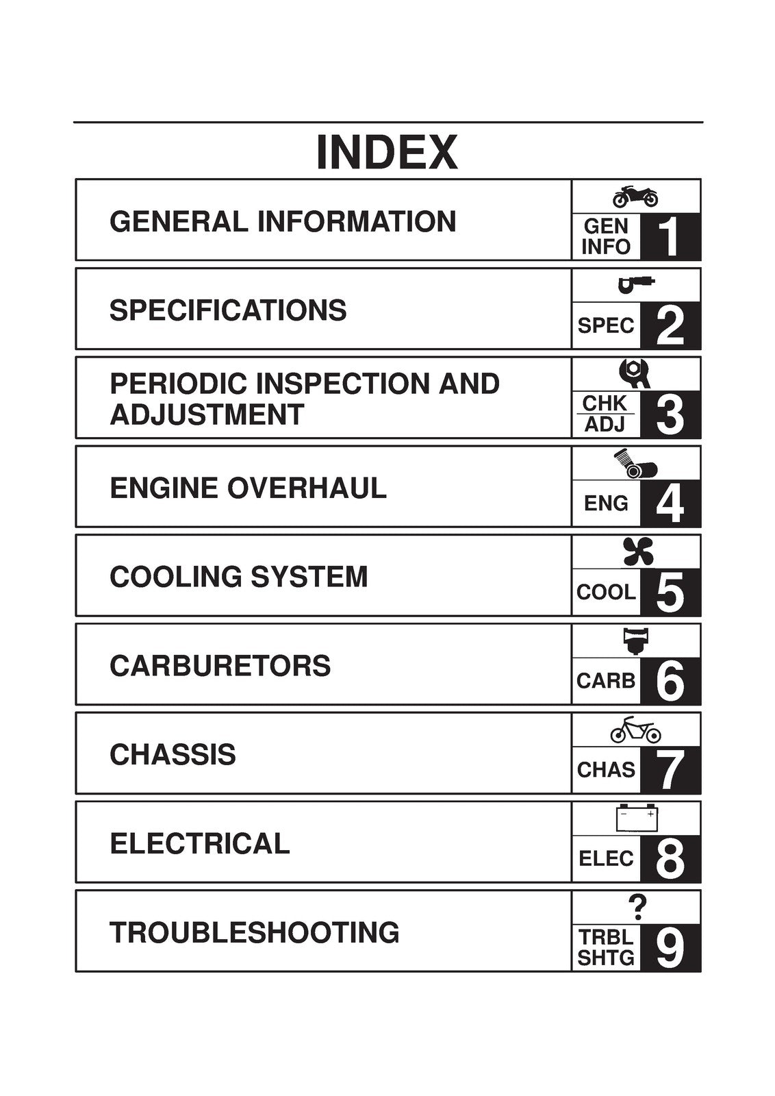YAMAHA YZF-R6 Motorcycle Service Manual 1998 - BOUND - COVERS - XL FOLDOUT PAGES